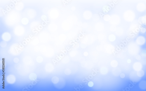 Sky blue bokeh soft light abstract background, Vector eps 10 illustration bokeh particles, Background decoration
