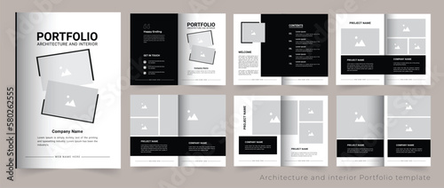 Portfolio design architecture or interior portfolio