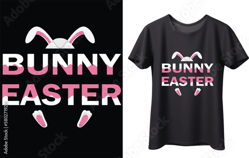 Happy Easter Sunday T-shirt Designs Template

