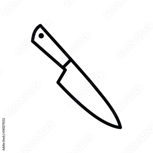 Knife vector icon vector design template