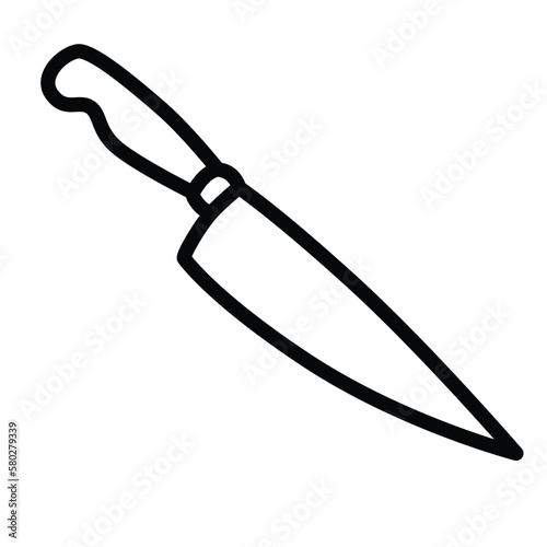 Knife vector icon vector design template