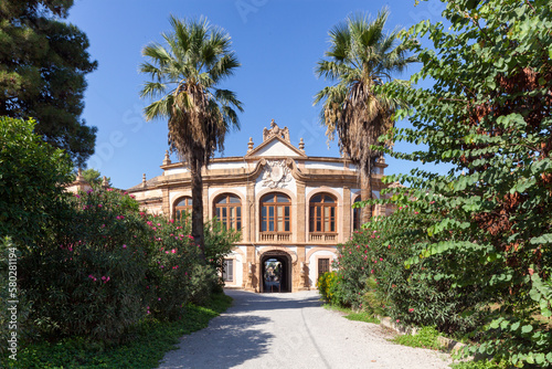 Bagheria, Palermo.Facciata di Villa Palagonia
