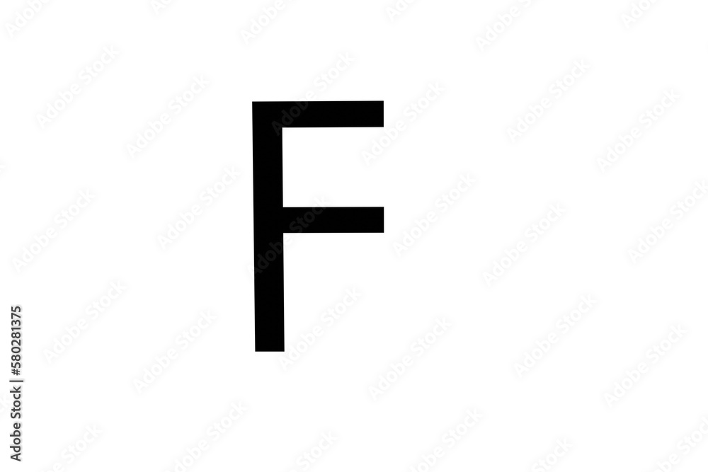 F, icon, ABC, illustration, background F, icon, ABC, illustration, background