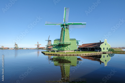 Zaanse Schans, Noord-Holland Province, The Netherlands