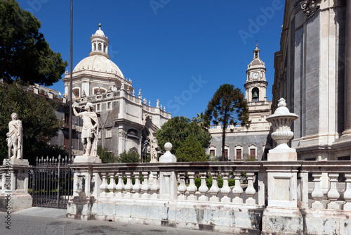 Catania. Piazza del Duomo, Basilica Cattedrale di Sant'Agata
 photo