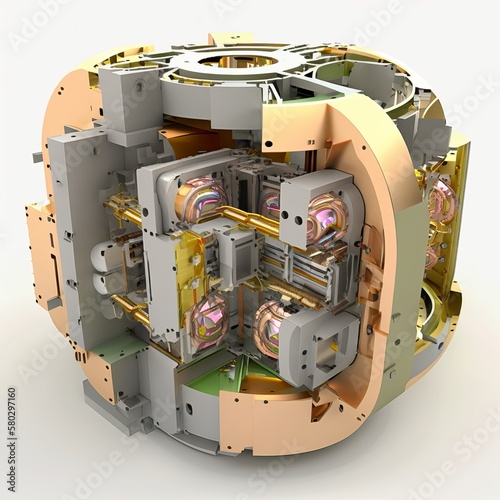 ITER fusion reactor, generative ai.