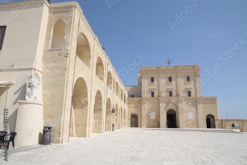 Santa Maria di Leuca, Lecce. Piazza del Santuario di Santa Maria de Finibus Terrae
 photo