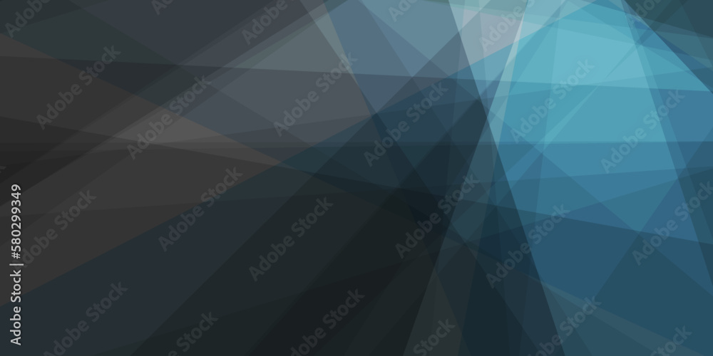 Colorful 3D Modern Style Triangle Shaped Translucent Overlaying Planes, Geometric Shapes Pattern, Broken Glass Effect - Abstract Futuristic Vector Background, Black and Blue Texture Design Template Colorful 3D Modern Style Triangle Shaped Translucent Overlaying Planes, Geometric Shapes Pattern, Broken Glass Effect - Abstract Futuristic Vector Background, Black and Blue Texture Design Template