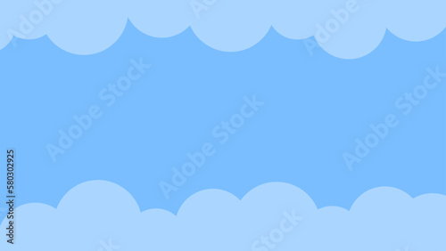 blue sky abstract background with clouds