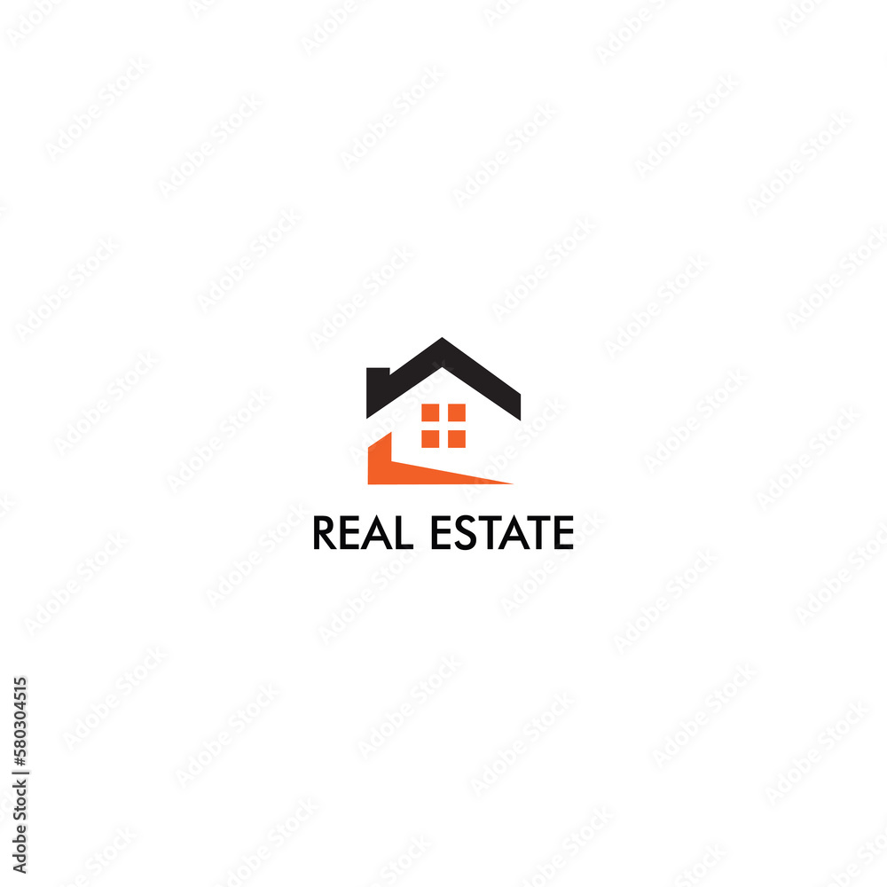real estate house logo design vector icon real estate house logo design vector icon