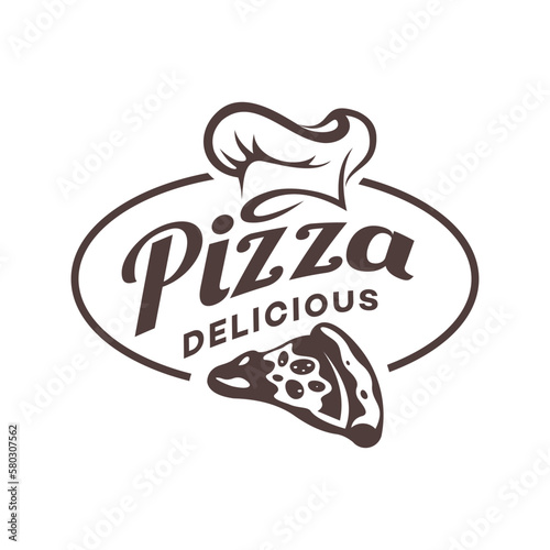 pizza vector template illustration