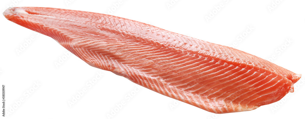 Uncooked salmon Uncooked salmon