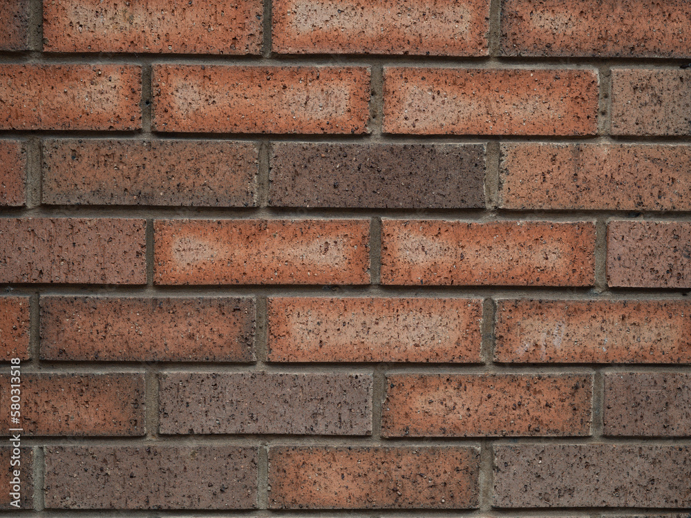 Brown textured brick wallpaper and background copy space Brown textured brick wallpaper and background copy space