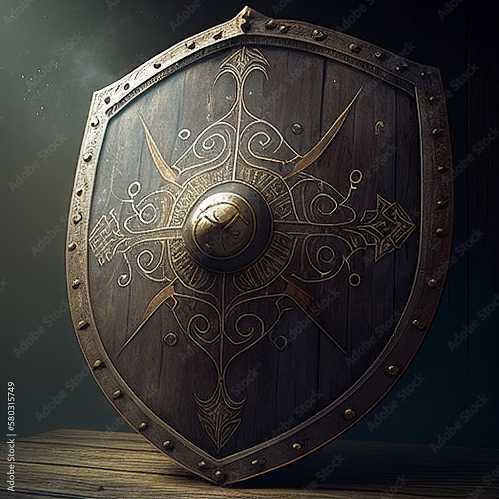 medieaval shield, generative ai medieaval shield, generative ai