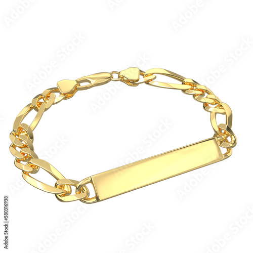 Bracelet 3D render for mockup