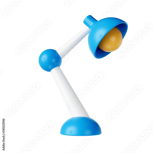 3d table lamp icon