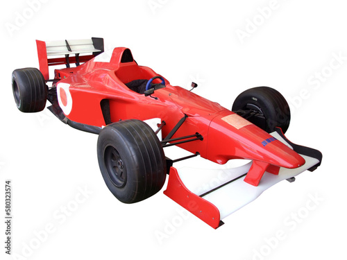 formula one red racing car transparent © goce risteski