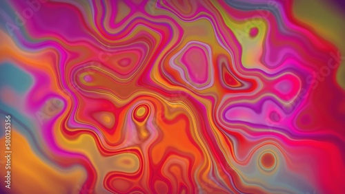 abstract colorful 4k Liquid Waves background, abstract fluid background
