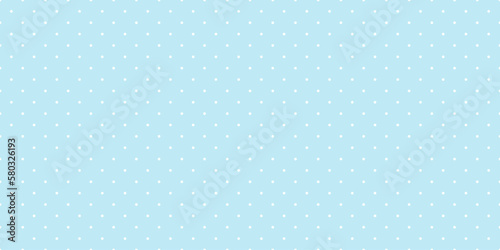Blue polka dot seamless pattern