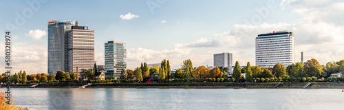 BONN, GERMANY - September 25 2022: Panoramic view on 