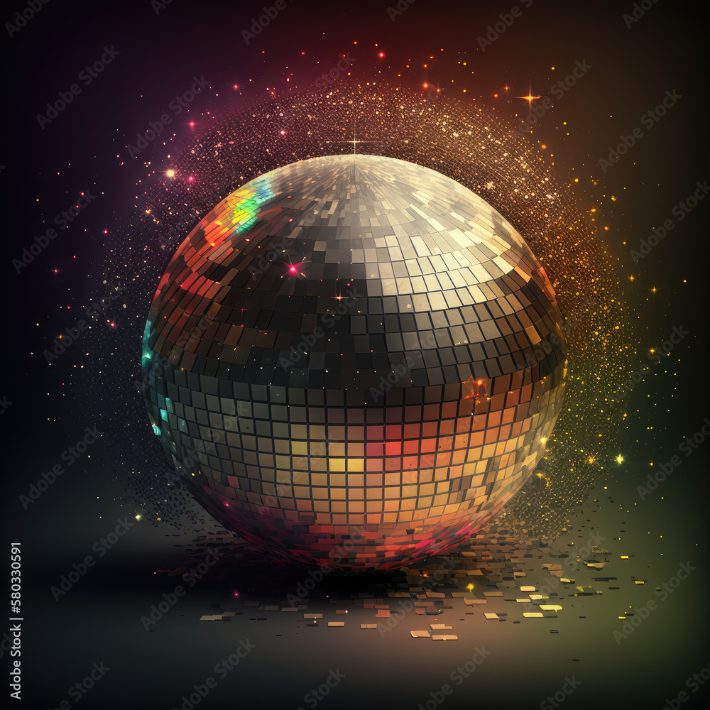 Obraz premium disco ball