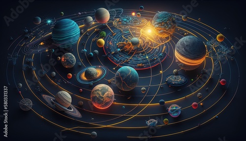 Background solar system