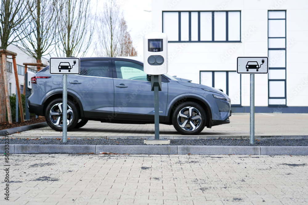 ecar charging station also known as a electric car charge point or