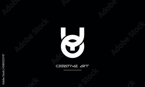 YO, OY, Y, O abstract letters logo monogram