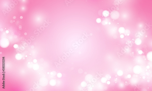 Happy Valentine's day card hearts vector background