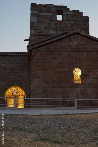 Hermitage of Santa Maria de Melque in Visigothic style photo