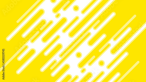 Yellow background modern style line stripe abstract vector design. Summer background.