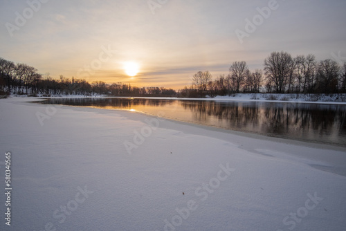 sunset in the winter © Александр Арендарь