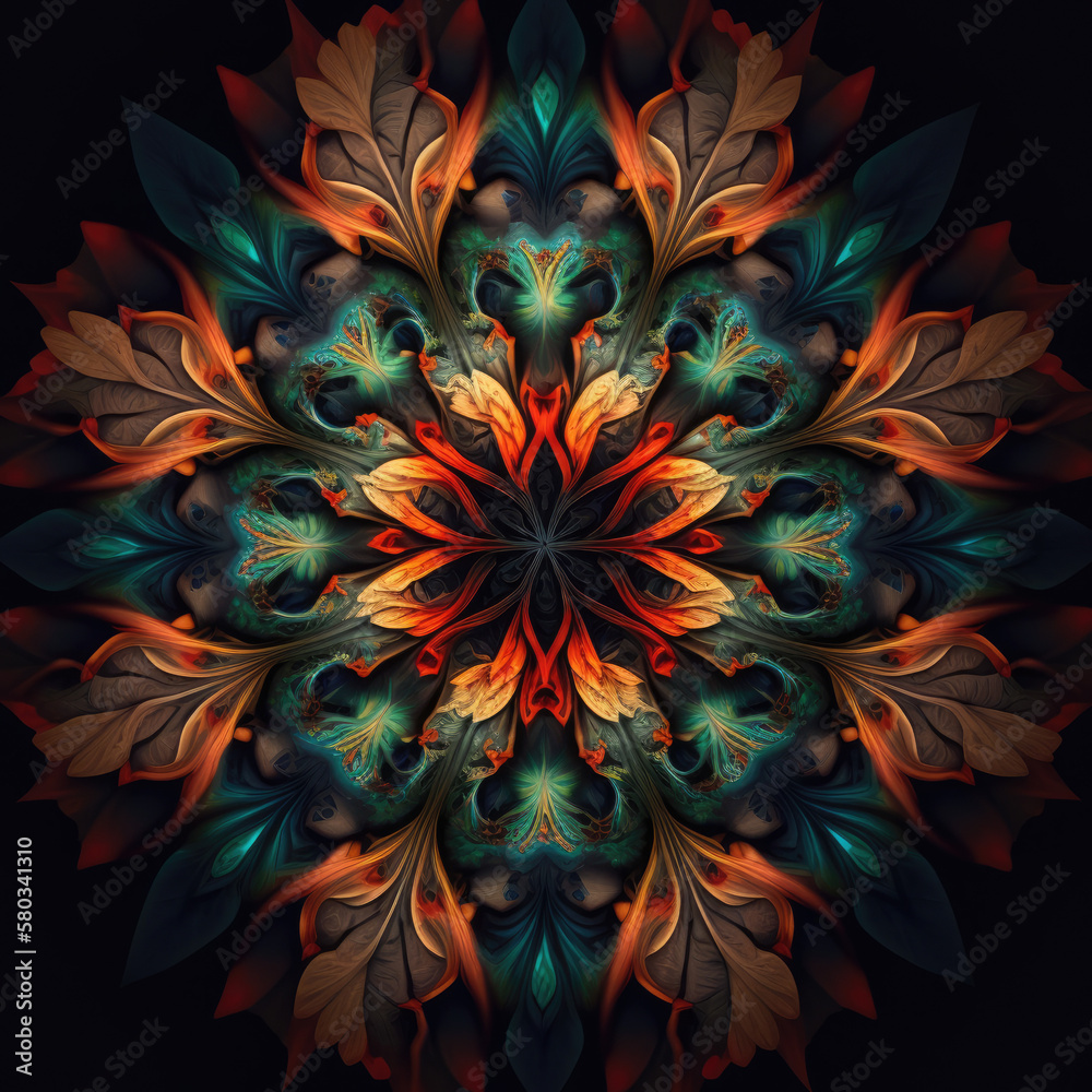 Fototapeta premium abstract fractal background