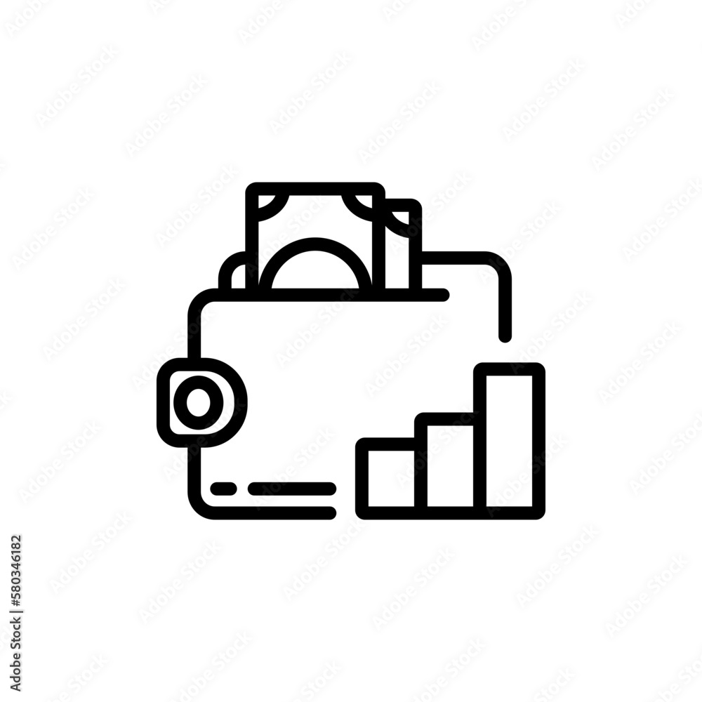 Wallet icon cash, dollar, money, flat icon for app web logo banner poster icon - SVG File Wallet icon cash, dollar, money, flat icon for app web logo banner poster icon - SVG File