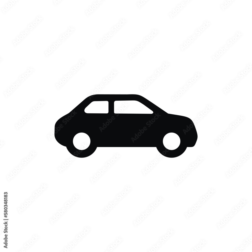 Obraz premium Car icon isolated on white background