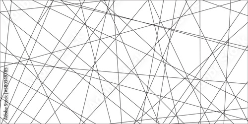 Abstract lines in black and white tone of many squares and rectangle shapes on white background. Metal grid isolated on the white background. nervures de Feuillet mores, fond rectangle and geometric