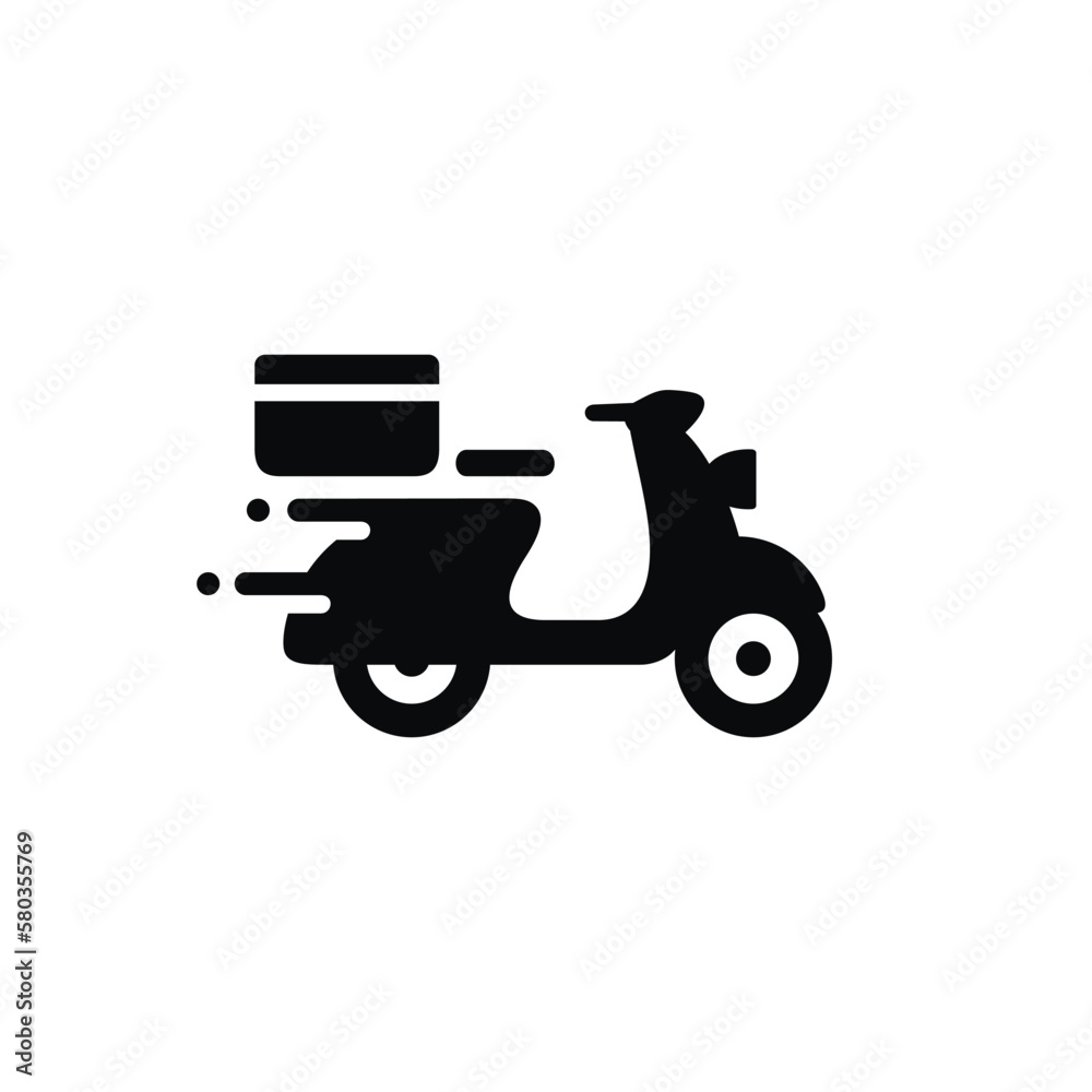 Fototapeta premium Delivery icon isolated on white background