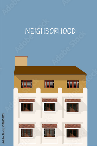 Italian sunny neighbourhood