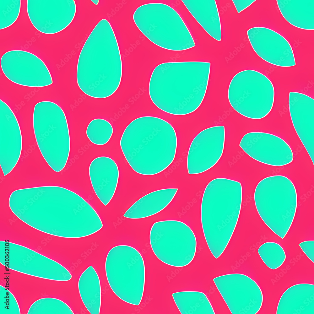 Ai generatecd abstract infinite red and green pattern Ai generatecd abstract infinite red and green pattern