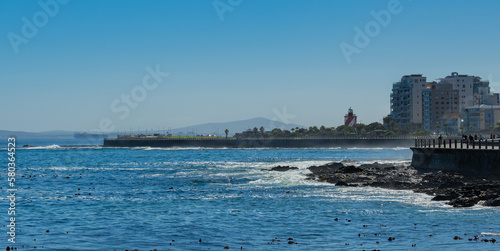 Sea Point Promenade in Cape Town South Africa