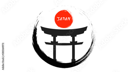 Torai japan logo symbol of Japan ,Vector illustration EPS 10 photo