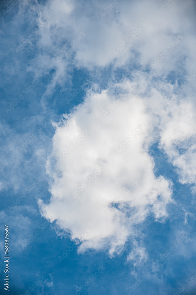 Beautiful clouds with blue sky background. Nature weather, cloud blue sky and sun Beautiful clouds with blue sky background. Nature weather, cloud blue sky and sun
