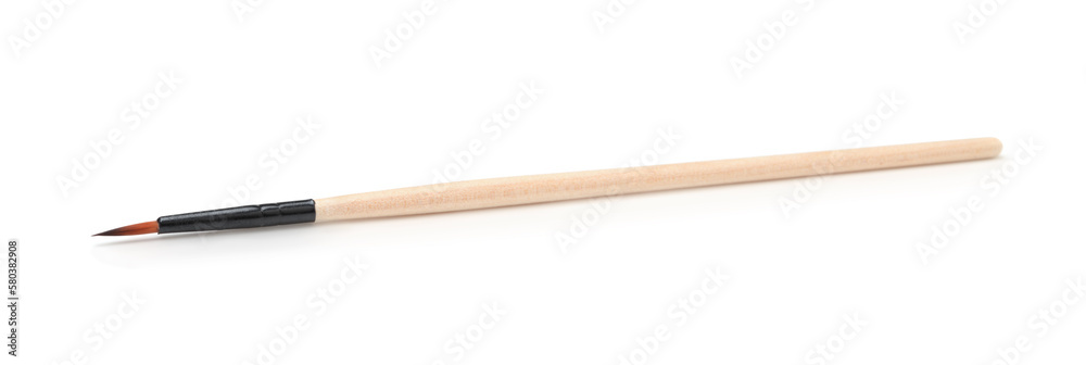 Art brush isolated on white. Art brush isolated on white.