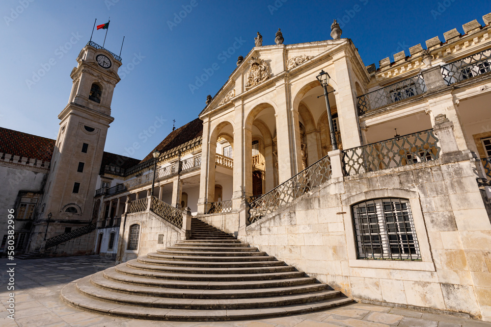Coimbra University Campus Building in Portugal