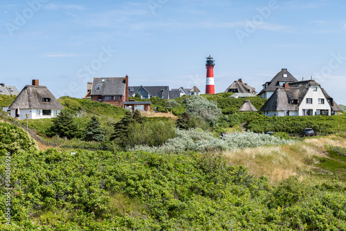 Hörnum town on the island of Sylt, Schleswig-Holstein, Germany
