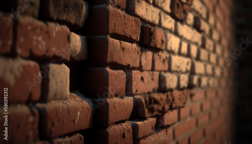 bricks block wall architecture Generative AI, Generativ, KI