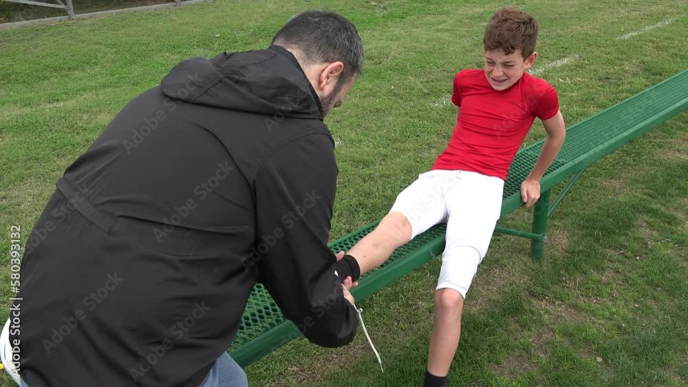 Youth Football Coach Shot