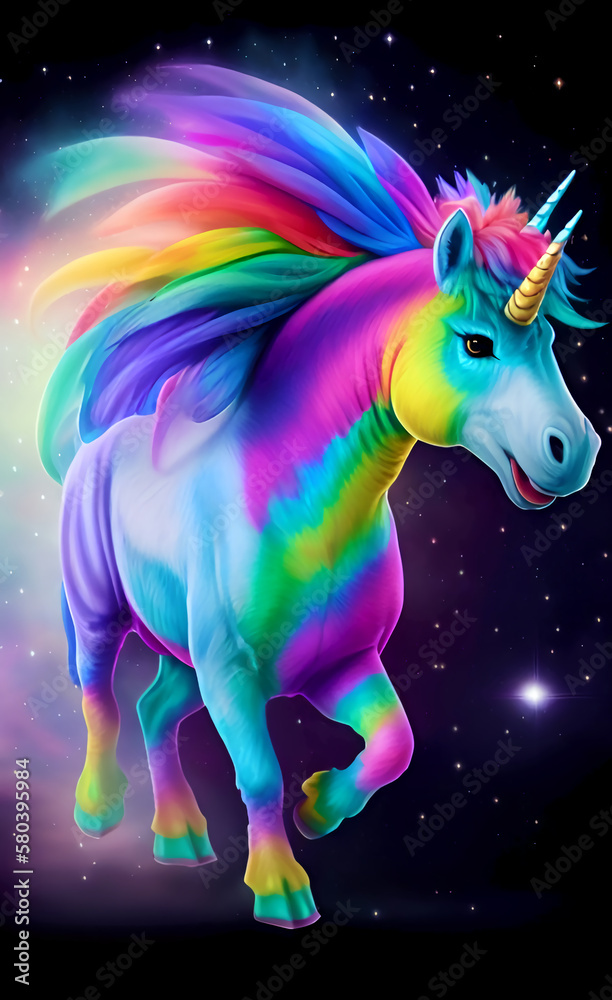 Unicorn created
with Generative Al technology