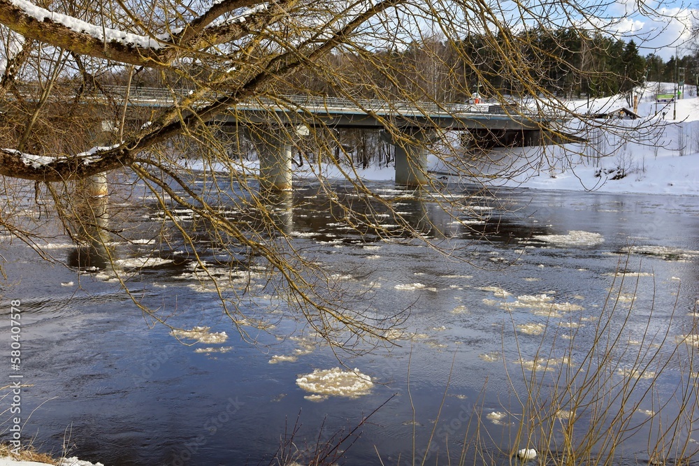 river in winter river in winter