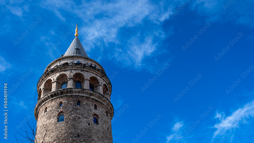 Galata Tower in Istanbul	